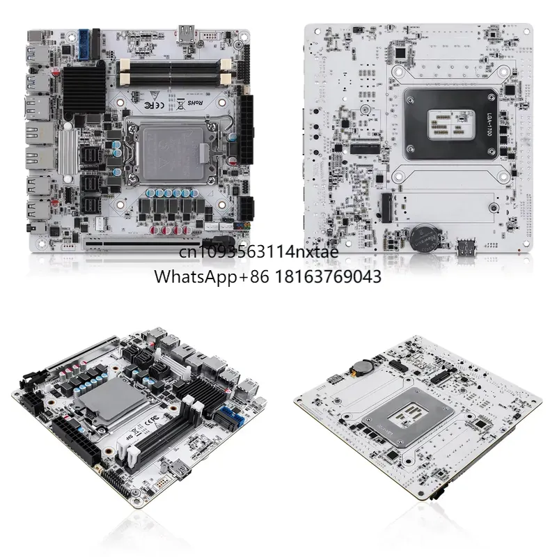 Lga 1700 Ddr5 Itx Motherboard - 2026 Горячий год! Материнская плата N23