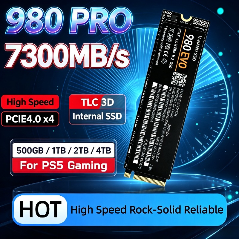 M.2 Nvme 4Tb Pcie 4.0 Ssd - 980 PRO – высокоскоростной внутренний твердотельный