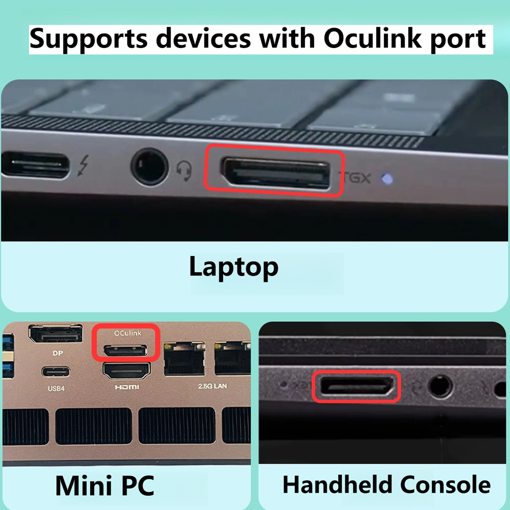 Док-станция Oculink eGPU для н – обзор и цена External Gpu Dock Pcie 4.0 Oculink