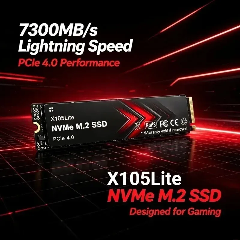 НОВЫЙ X105Lite 500 ГБ–4 ТБ, тв – обзор и цена M.2 Nvme 4Tb Pcie 4.0 Ssd