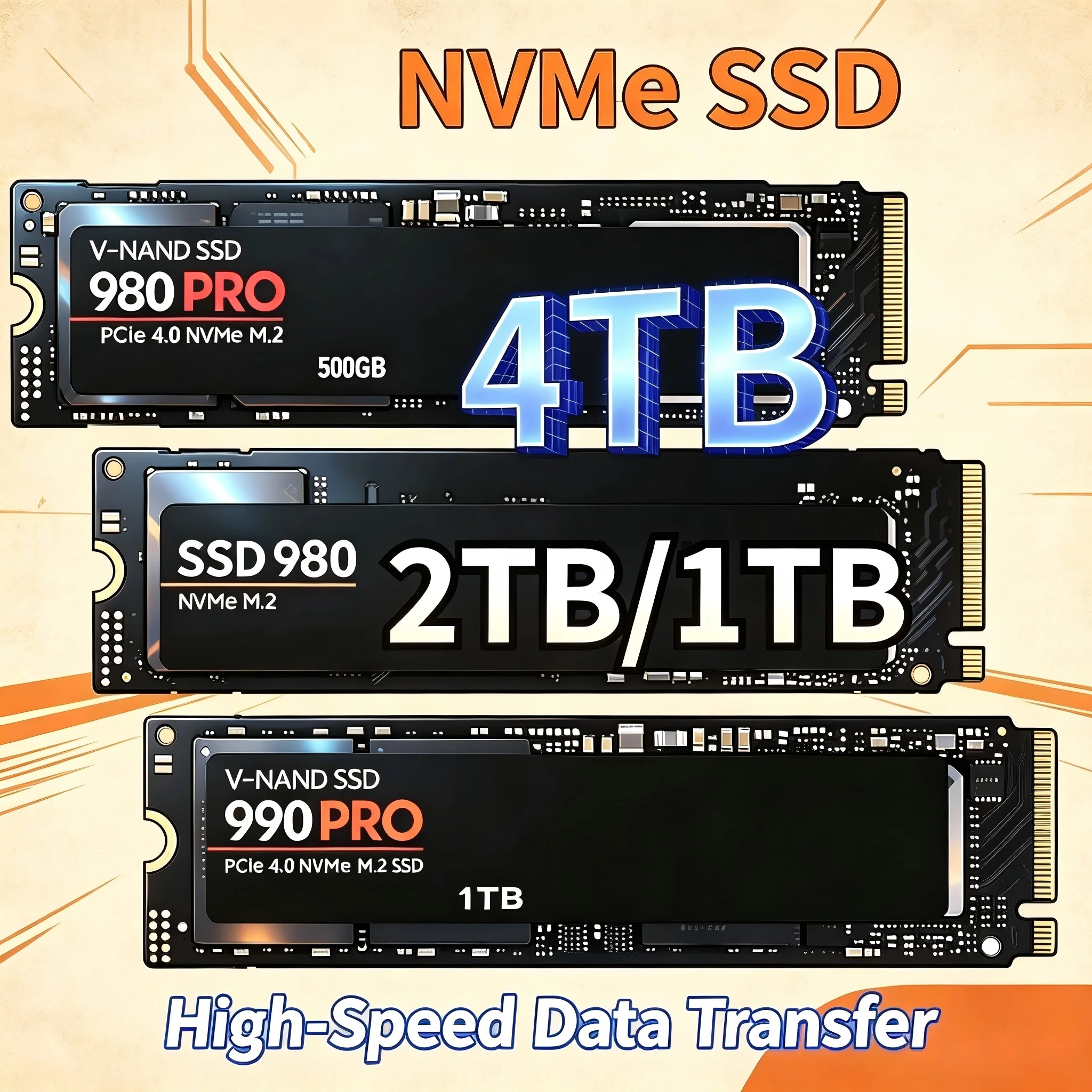 Оригинальный SSD-накопитель 98 – обзор и цена M.2 Nvme 4Tb Pcie 4.0 Ssd