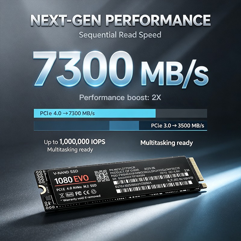2026 НОВЫЙ 1080 EVO M.2 NVMe P – обзор и цена M.2 Nvme 4Tb Pcie 4.0 Ssd