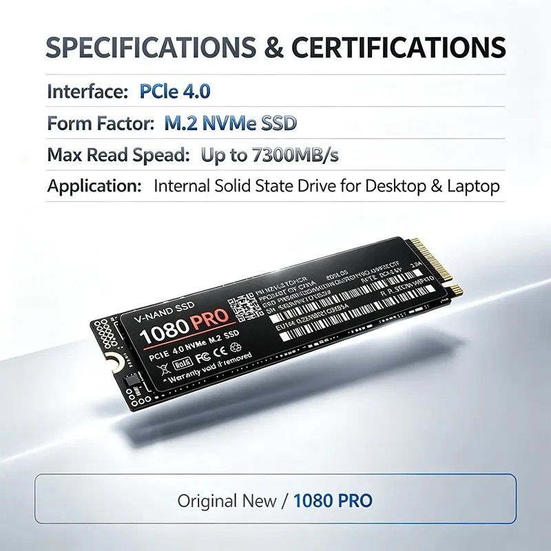 Оригинальный твердотельный нак – обзор и цена M.2 Nvme 4Tb Pcie 4.0 Ssd
