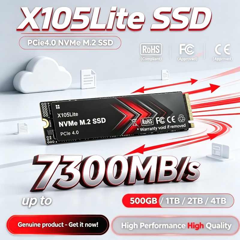 X105Lite M.2 NVMe SSD PCIe 4.0 – обзор и цена M.2 Nvme 4Tb Pcie 4.0 Ssd