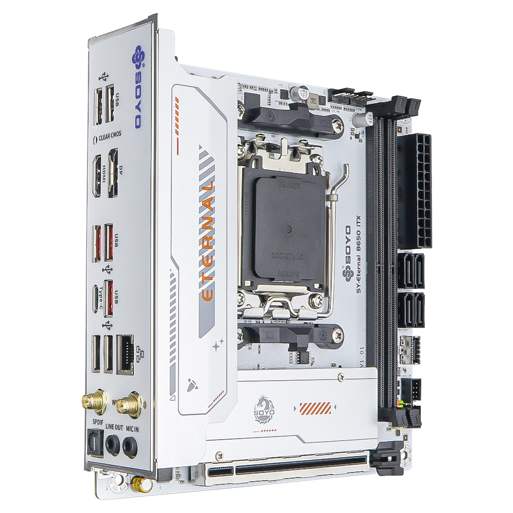 Материнская плата SOYO Eternal – обзор и цена B650 Itx Motherboard Wifi