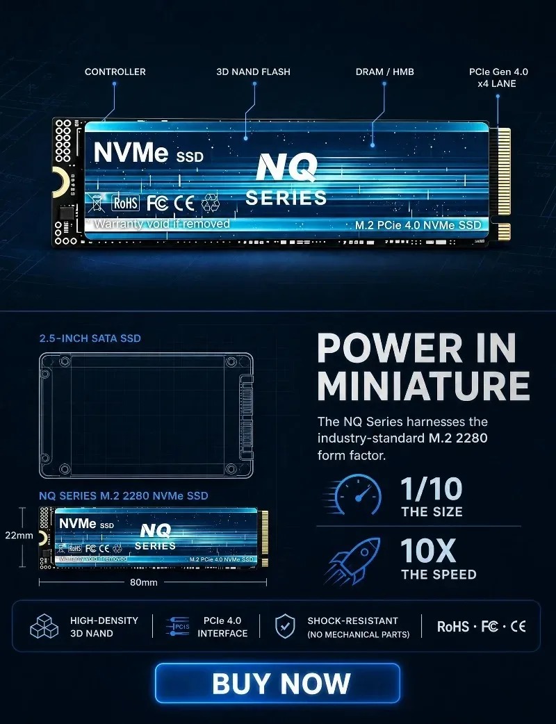NQ 2TB 4TB PCIe 4.0 NVMe M.2 S – обзор и цена M.2 Nvme 4Tb Pcie 4.0 Ssd